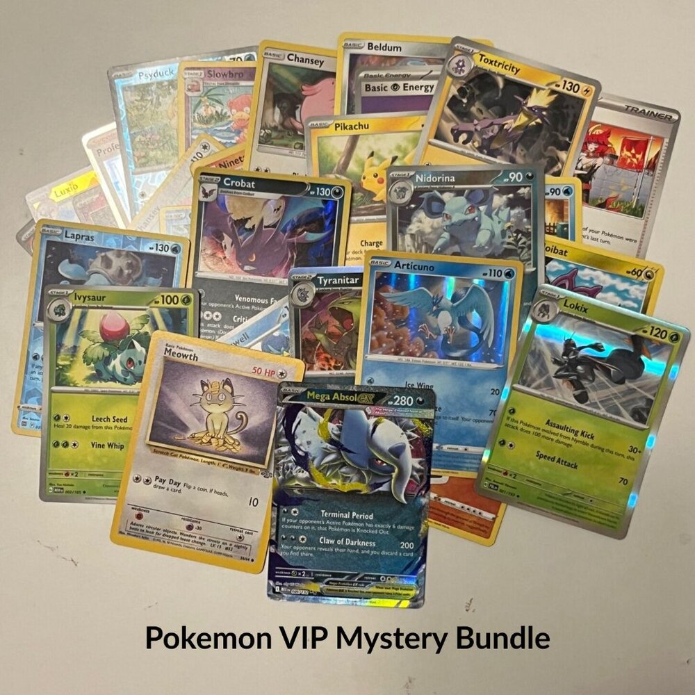 Pokémon VIP Mystery Bundle 🎁 60+ Cards | Holos & Premium Surprise
